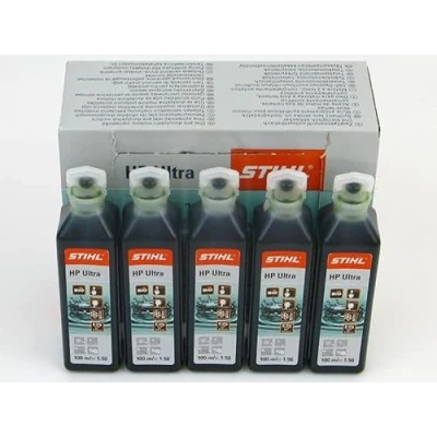 Image de Stihl HP Ultra 100 ml One Shot 2 temps Huile supplémentaire N 0781 319 8060 Lot de 5