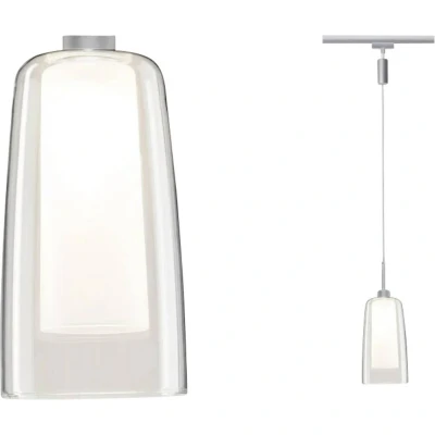 Image de Paulmann Arido II Pendelleuchte URail GU10 5W LED Chrom (matt)