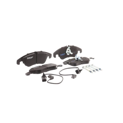 Image de SKF VKBP 80053 E Jeu de plaquettes frein contact signal d&#039;usure inclus AUDI: Q5, A6 C7 Avant, A5 B8 Coupe