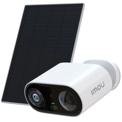 Image de Imou 2K Caméra Surveillance WiFi Exterieure sans Fil Solaire, Camera Exterieur Vision Nocturne Couleur, Détection Humaine, Audio Bidirectionnel, Vlog Mode,IP65, Sirène, Pas de Hub Nécessaire