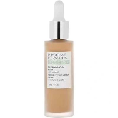 Image de Physicians Formula, Organic Wear Silk Foundation Elixir, Fond de Teint Léger pour un Rendu Frais et Sain, avec Huile Jojoba, Aloe Vera, Coco Fleur Cactus Botanique, Végan, Medium