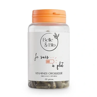 Image de COMPLEXE D&#039;ACIDES FOLIQUES, VITAMINES, SELENIUM Vitamines et Grossesse Spécial Femmes Enceintes Fabriqué en France