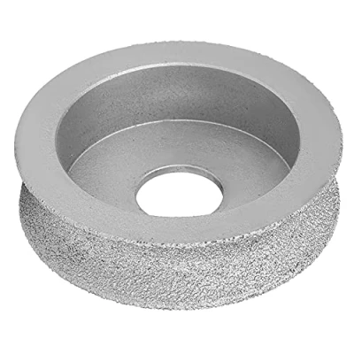 Image de Meule de 7,3 Cm Pour Meuleuses D&#039;angle Meulage Diamant Brasé Disque Roue abrasive Concave Humide à Sec( 1.5Cm)