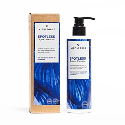 Image de SPOTLESS Shampooing contre la dermatite séborrhéique et les pellicules I biologique pour cuir chevelu sensible