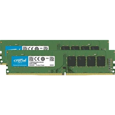 Image de Crucial RAM CT2K16G4DFRA266 32Go Kit (2x16Go) DDR4 2666MHz CL19 Mémoire de Bureau