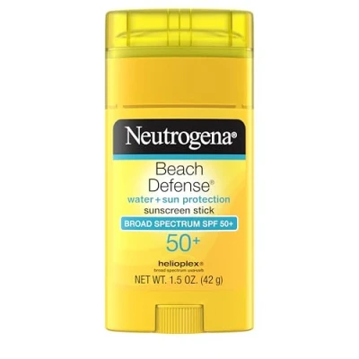 Image de Neutrogena Sunscreen Beach Defense Sunblock Stick SPF 50, 1.5 Ounce by Johnson &amp; SLC