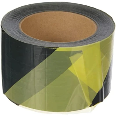 Image de LSM 0060100 75 mm x 500 m ruban de balisage Rouge/White p jaune/noir