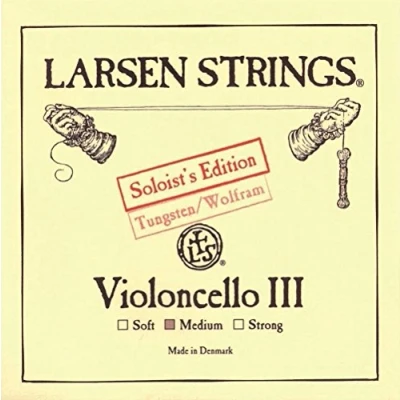 Image de Larsen Saiten für Cello Sol Acier chromé/Tungstène Soloist&#039;s Edition lll 4/4; Soft