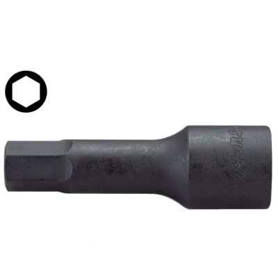 Image de douille hexagonale HANS 1/2 zoll 6 mm lang (75mm)
