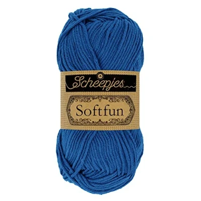 Image de Scheepjes Softfun 2626 Cobalt Fil 10x50g