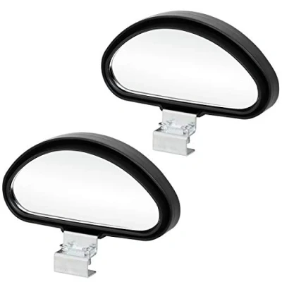 Image de TRIXES 2 X Miroirs d&#039;Angles Morts Grand Angle Réglables pour Voiture Camionnette Remorquage