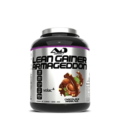 Image de Addict sport nutrition Armageddon Protéine de musculation 100g protéines par portion Gainer avec whey rapide, BCAA, L Glutamine et Maltodextrine Prise masse 2 Kg Chocolat noisette