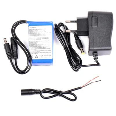 Image de AFTERTECH Pack batterie 12 V 2 000 mAh Ah rechargeable au lithium 79 x 43 18 mm G1D4