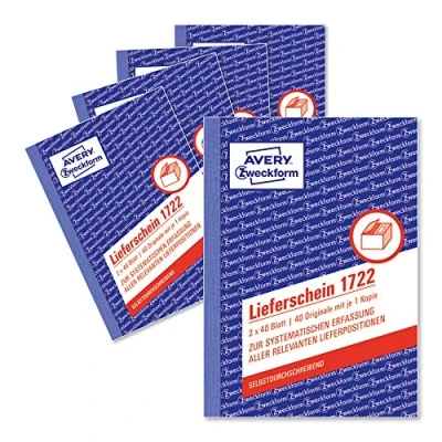 Image de Avery Zweckform 1720 Contenu SCHEIN DIN A6 5 Stück