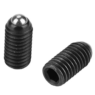 Image de 10pcs M8 Vis À Billes Plongeur Bille Hexagonale Ressort en Acier au Carbone Plongers(M8*16)