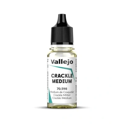 Image de Vallejo Peinture acrylique pour modélisme 17 ml Crackel Medium