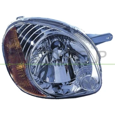 Image de PRASCO HN3224824 Phares gauche H4 jaune avec feu de clignotant sans commande pour correcteur site projecteur