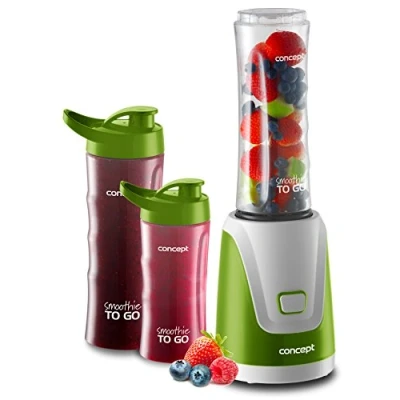 Image de CONCEPT électroménager SM3365 Smoothie Maker Blanc/Vert 0,6 L 300 W