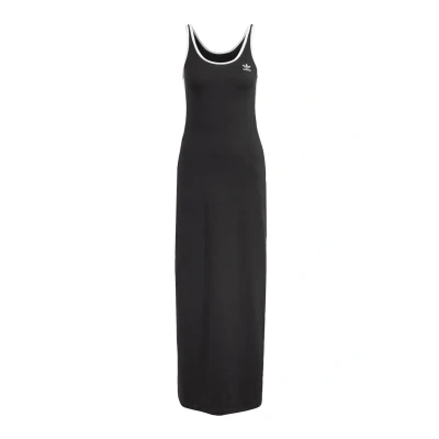 Image de adidas Originals 3S TANK Robe en jersey Black white, Femme, Taille: 32/34 (XS), white
