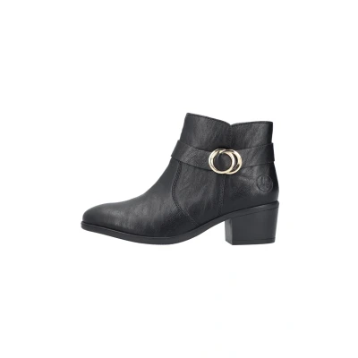 Image de Rieker Bottes &amp; Bottines Femme 73975, Pointure:39 EU, La Couleur:Noir