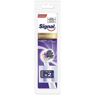 Image de Signal Brossette Électrique Integral 8 Soin Complet x2