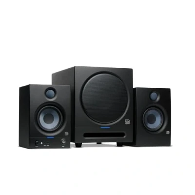 Image de PreSonus Eris 4.5BT Gen 2, Enceintes Actives 4,5&quot; de Bureau avec Bluetooth pour Multimédia, Gaming, Production Musicale Qualite Studio, Puissance 50 W