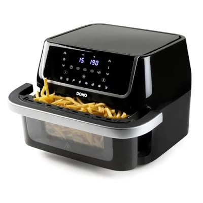 Image de DOMO DO544FR Deli fryer avec fenêtre de visualisation &#039;family edition&#039; 10 L 1800 W
