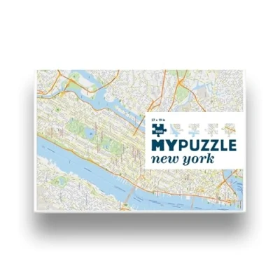 Image de Helvetiq HL6001 Chien Mypuzzle 1000 Pièces New York Redécouvre Ta Ville Préférée en Puzzle sans GPS 99783, Coloris Assortis