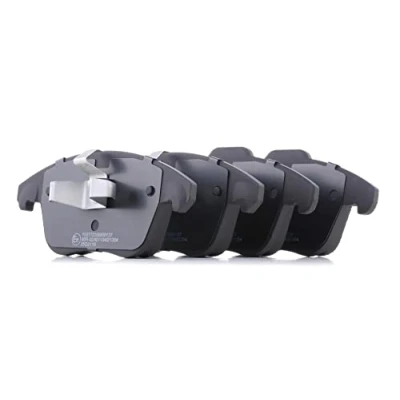 Image de RIDEX 402B0504 Jeu de plaquettes frein Essieu avant non préparé pour indicateur d&#039;usure, contact signal d&#039;usure exclu avec clip piston