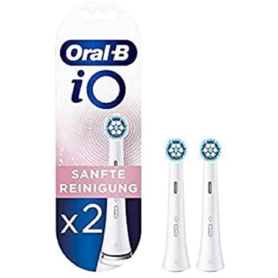Image de Oral B iO Lot de 2 brossettes Nettoyage en douceur