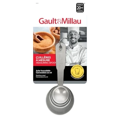 Image de GAULT&amp;MILLAU Cuillères à Mesure Inox Précision et durabilité Parfait pour doser vos ingrédients Lot de 1