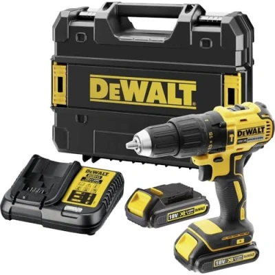 Image de DeWalt DCD778S2T QW Perceuse Visseuse Percussion 18V XR BL 1, 5 Ah