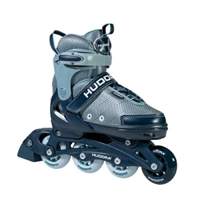 Image de HUDORA Inline Skates Mia / Leon 2.0 Patins à roulettes pour enfants adolescents &amp; adultes en différentes tailles couleurs Rollers réglables 4 Confortables stylés