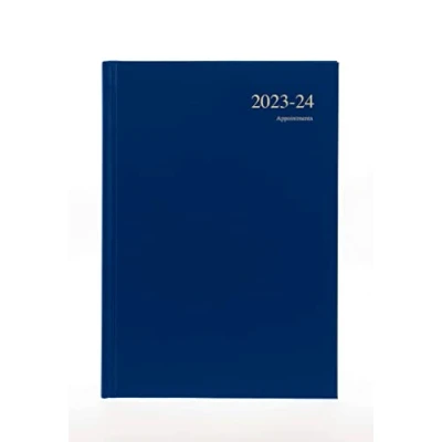 Image de Collins Debden ESSA51M.60 2324 Essentials Agenda académique journalier 2023 2024 1 jour par page (rendez vous) pour l&#039;école, le collège ou l&#039;université Bleu Format A5