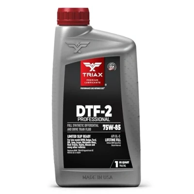 Image de TRIAX DTF 2 Professional 75W 85 GL 5 Huile Boîte de Vitesse Synthétique pour Différentiels, Transmissions, Engrenages Hypoïdes et à Glissement Limité (1 Quart / 0,946 L)