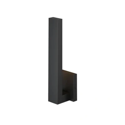 Image de LED Applique Exterieur Isadore (Moderne) en Noir Aluminium (1 lampe,à), Exterieur, Murale Luminaire Lampe Jardin, Eclairage d’exterieur