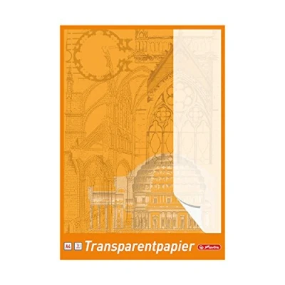 Image de Herlitz 696302 Transparent Bloc A4 30 feuilles de papier