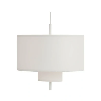 Image de New Works Margin Suspension Ø50 White Canvas