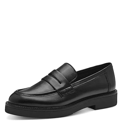 Image de MARCO TOZZI Femme 2 24302 41 Mocassin, Noir, 37 EU
