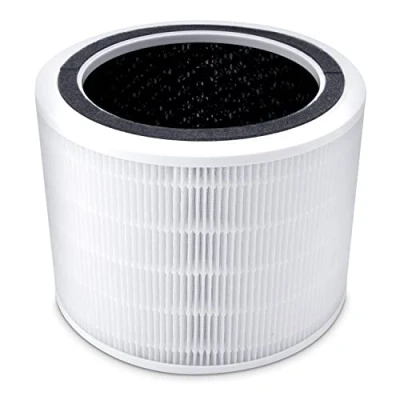 Image de LEVOIT Filtre à Air de Rechange pour Purificateur d&#039;air Core 200S, HEPA, Charbon Actif et Pré filtre, contre les Allergies, la Fumée, Poussière, le Pollen, 200S RF
