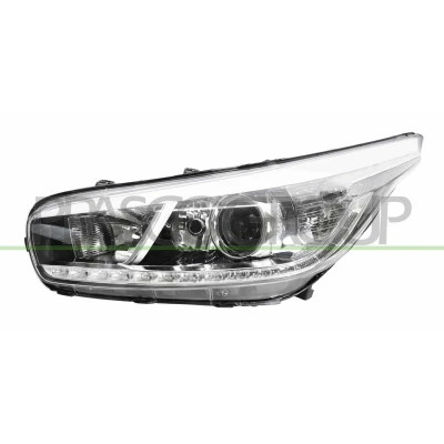 Image de PRASCO KI4344924 Phares gauche H7/H7/H7, LED noir avec feu de circulation diurne commande pour correcteur site projecteur