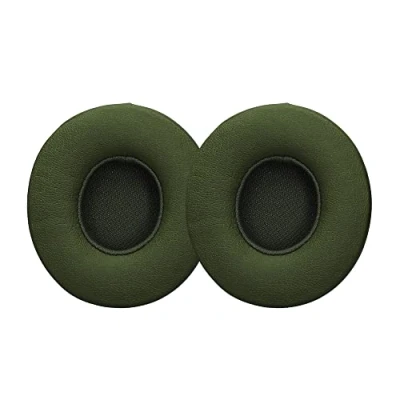 Image de kwmobile 2X Coussinet Compatible avec Beats Solo 2 Wireless/Solo 3 Wireless Coussinets en Mousse pour Casque Audio Vert foncé