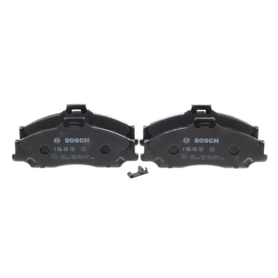 Image de BOSCH 0 986 424 720 Jeu de plaquettes frein Low Metallic avec indicateur d&#039;usure tôle anti bruit FORD: Ranger Mk2, MAZDA: BT 50 Pick up