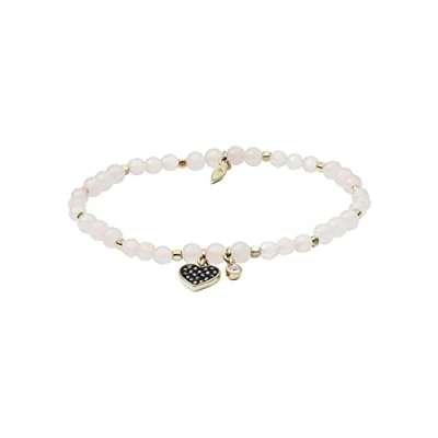 Image de Fossil Vintage Motifs Bracelet goldcoloured/pink, Femme, Taille: One Size, Gold coloured/pink