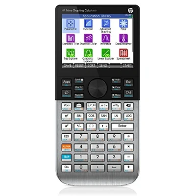 Image de HP Prime Calculatrice graphique multipoints écran couleur gris/Noir