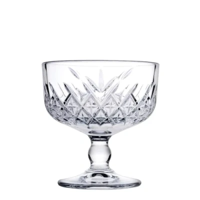Image de Pasabahce 488519 Timeless 1 Coupe à dessert en verre, transparent, 27,5 cl