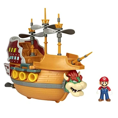 Image de SUPER Mario Jeu Bowser Does Not Apply Set, 404294 1SOC, Bowser&#039;s Airship, Taille Unique