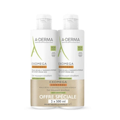 Image de A Derma Exomega Cont GEL Mous2X500