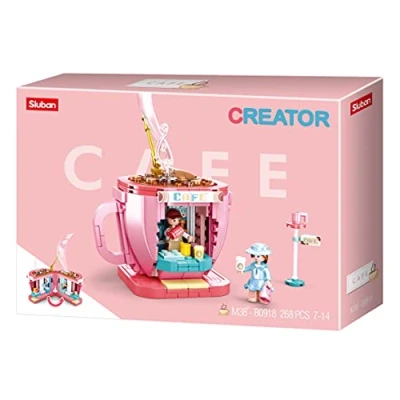 Image de Sluban Creator Cafe 268 pcs, M38 B0918, Multicolore