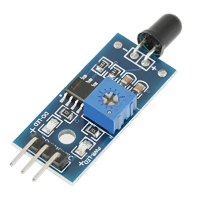 Image de capteur de Flamme Infrarouge 5 pièces, Facile à Utiliser Module IR pièces pour détecter la